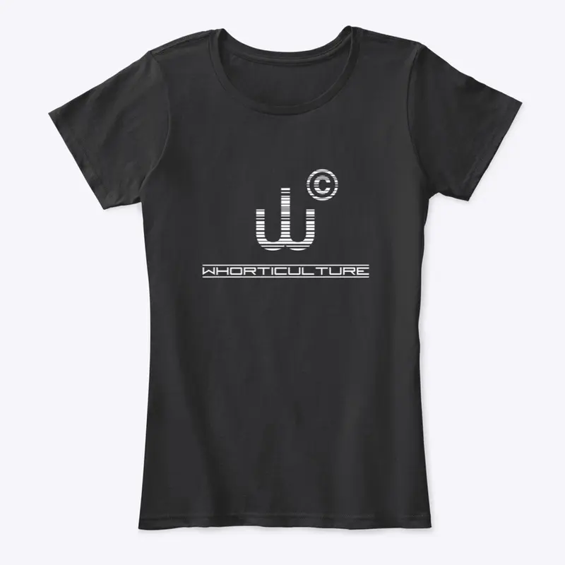 Whorticulture B&W Logo Shirt